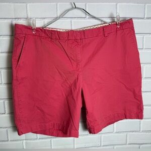 Tommy Hilfiger Vibrant Pink Women's 100% cotton shorts /size 16